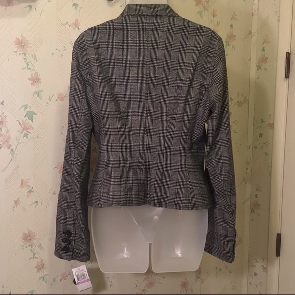 Michael Kors Black and Gray Blazer - Picture 3 of 4